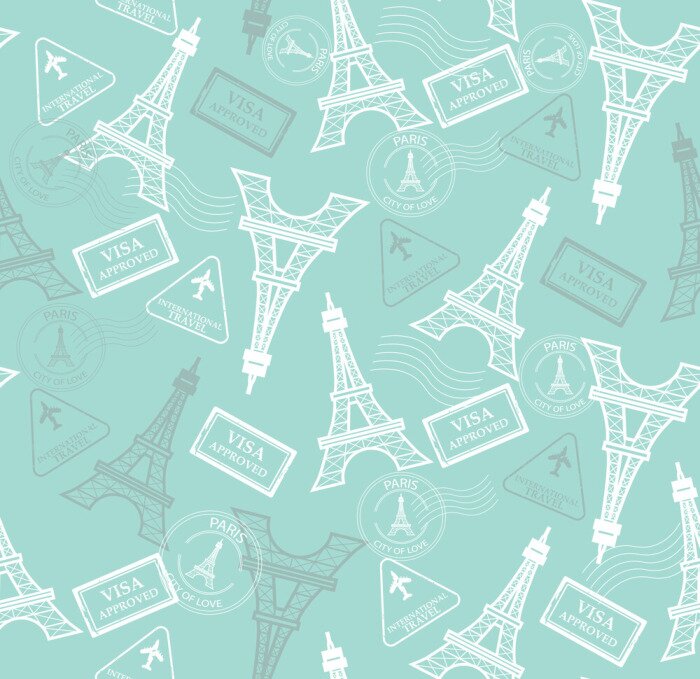 Tapete travel pattern