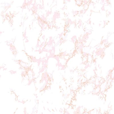  Trendy rosa Marmor Textur mit Roségold. Patina Wirkung. Nahtlose Muster. Überlagerung von Korn. Sequin Roségold Urlaub Hintergrund. Blush Farbe. Vektor. EPS10