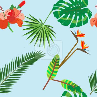 Tapete Tropische Pflanzen