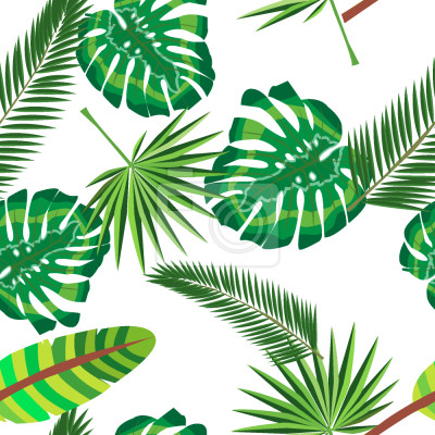 Tapete Tropische Szene