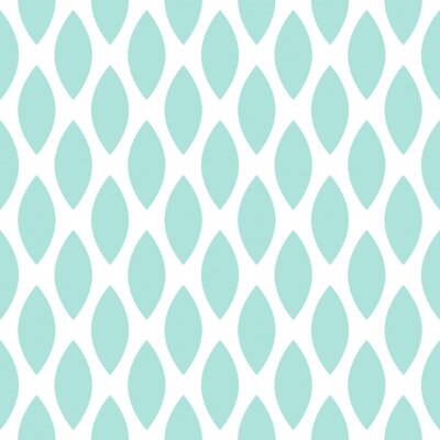 Tapete Türkisfarbene Tropfen