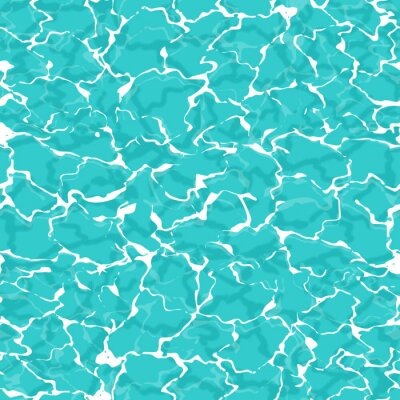 Tapete Türkisfarbenes, schaumiges Meerwasser