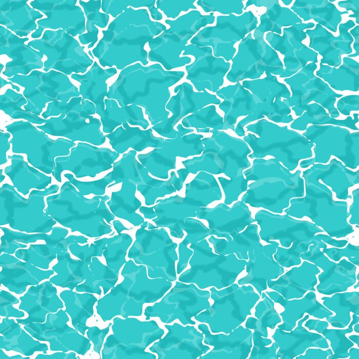 Tapete Türkisfarbenes, schaumiges Meerwasser