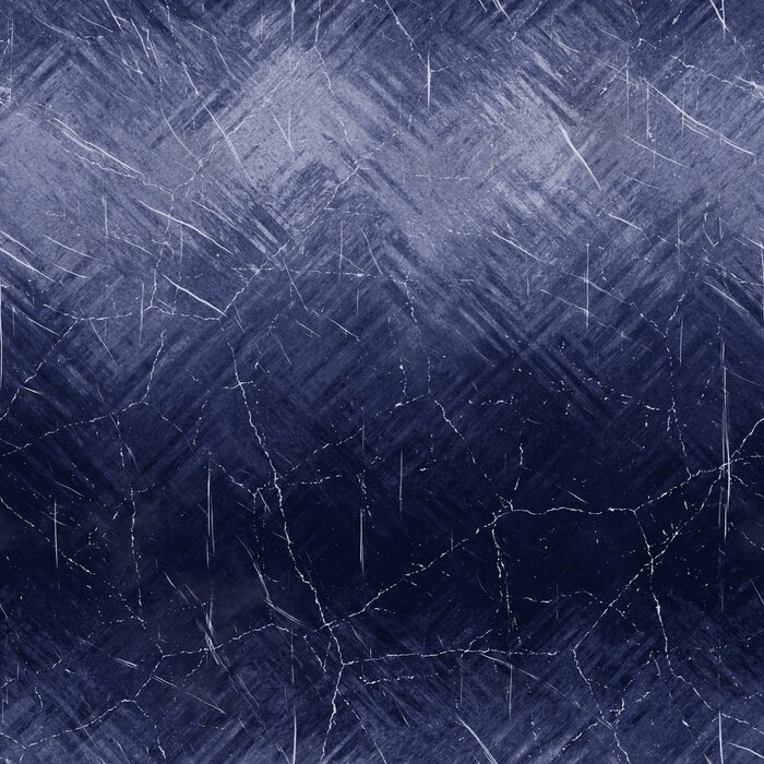 Tapete Unnatural different digital tie dye like psychedelic grungy indigo navy blue seamless repeat raster jpg pattern swatch.