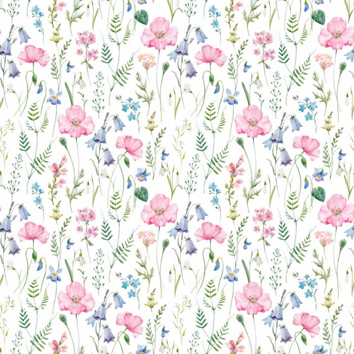 Tapete Urbanes Muster im skandinavischen Stil