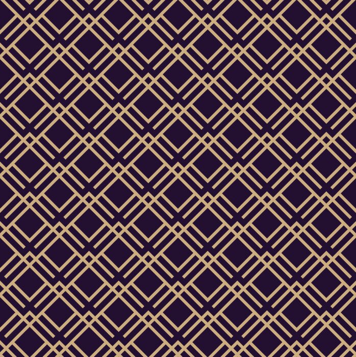 Tapete Vektor nahtloses Muster. Moderne stilvolle Textur. Wiederholen des geometrischen Hintergrunds. Lineares Grafikdesign