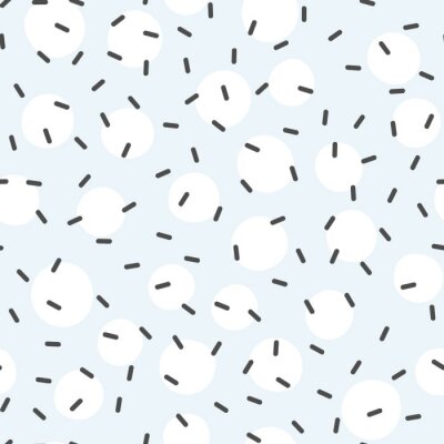 Tapete Verstreute Striche