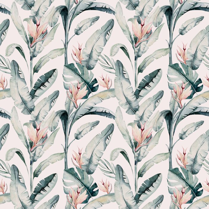 Tapete Vertikale Wildblumen