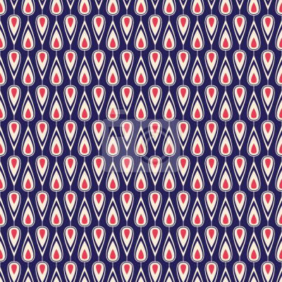 Tapete Vintage Tropfen