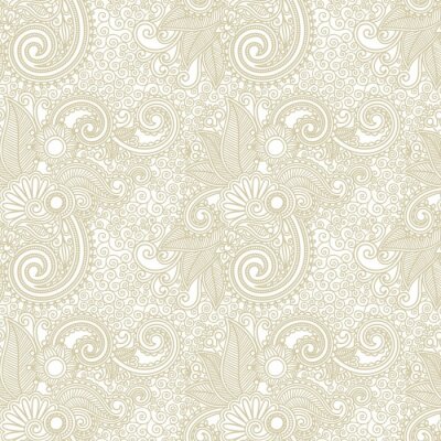 Tapete vintage verzierten nahtlose Muster