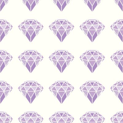 Tapete Violette Diamanten