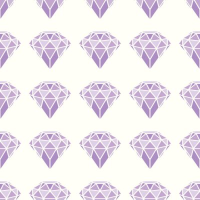 Tapete Violette Diamanten