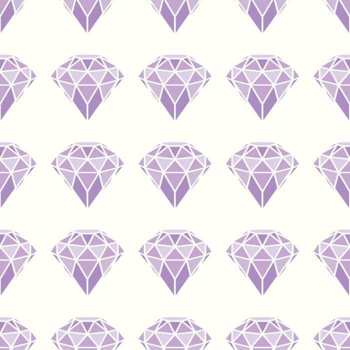 Tapete Violette Diamanten