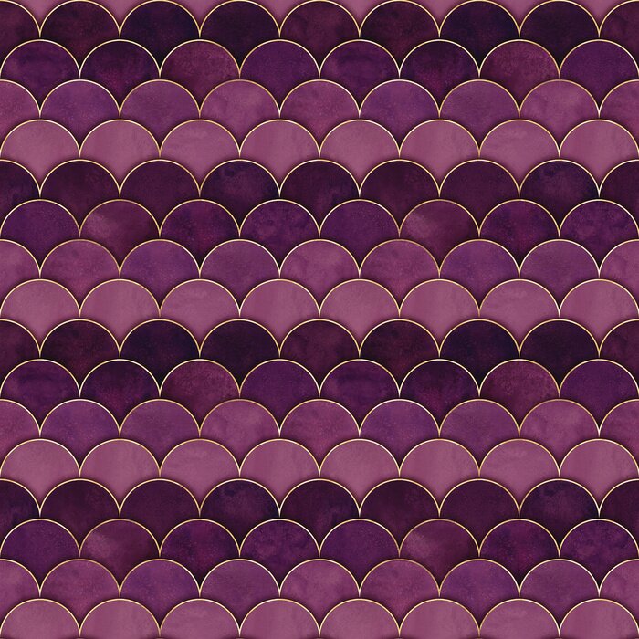 Tapete Violette Ombre-Schuppen