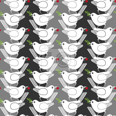 Tapete Vögel immer belebend