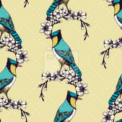 Tapete Vogel Schönheit