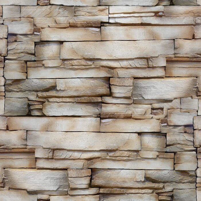 Tapete wall of the sandstone - decorative pattern - seamless background