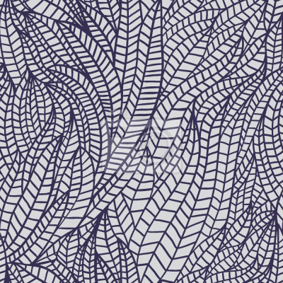 Tapete Wasserpflanzen in dunklen Farben