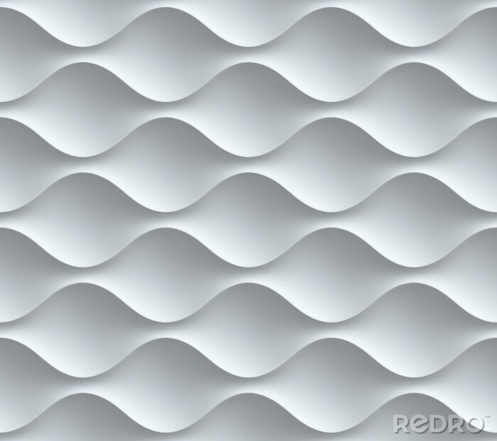 Tapete wavy seamless 3d background