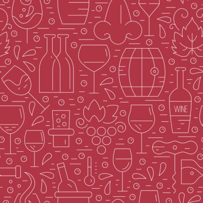 Tapete Weingut Muster