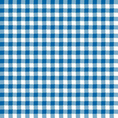 Tapete Weiß-himmelblaues Gittermuster