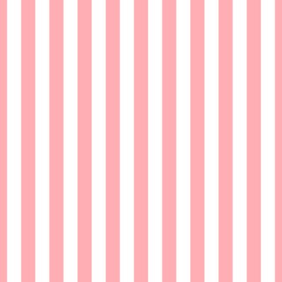 Tapete Weiß-rosa Motiv mit vertikalen Streifen