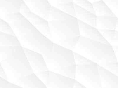 Tapete Weiße 3D-Geometrie