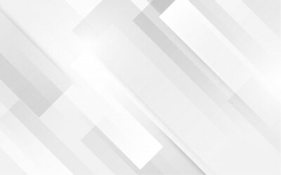 Weiße futuristische Formen