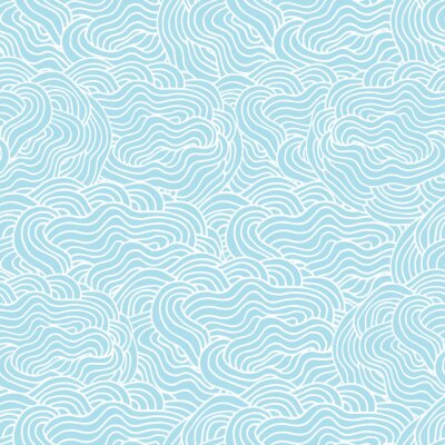 Tapete Wellen fallenden Wassers eines Wasserfalls