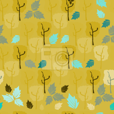 Tapete Wenn die letzten Blätter gefallen sind