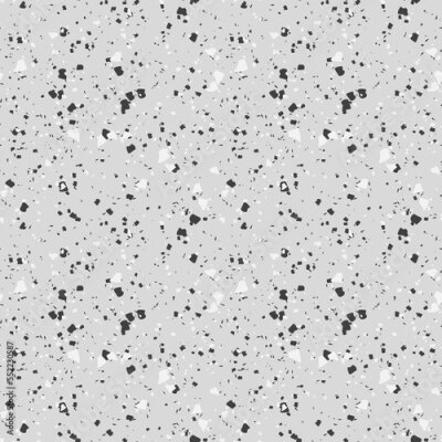 Tapete Winzige Kieselsteine ​​auf einer grauen Oberfläche