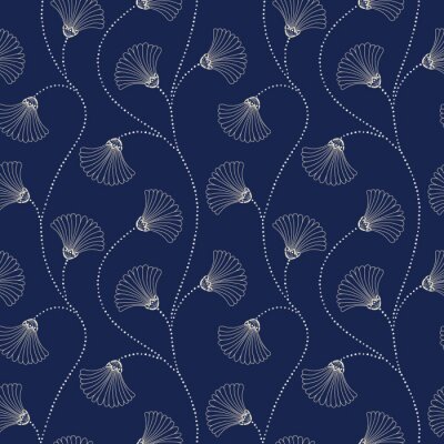 Tapete Zarte Kletterpflanze