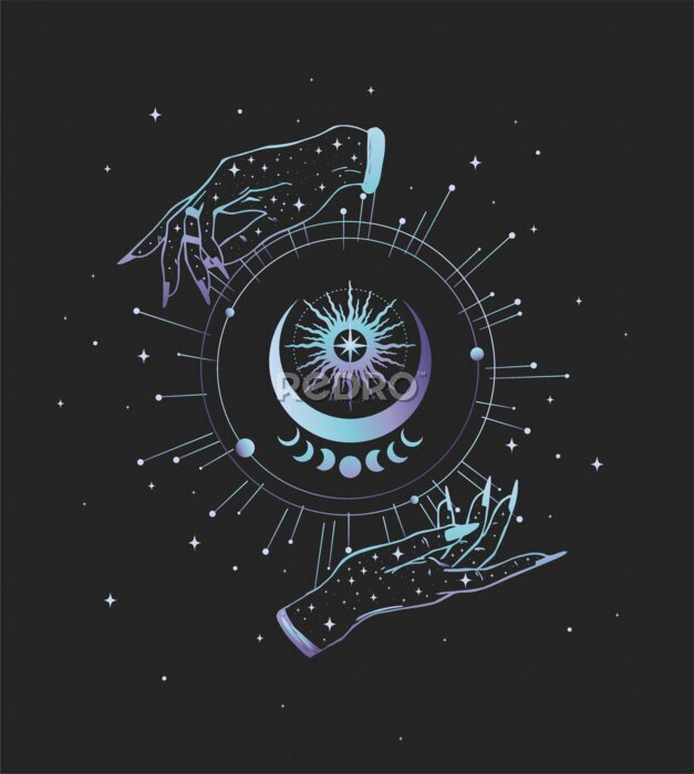 Tapete Zaubersprüche