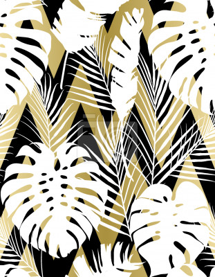 Tapete Zick-Zack-Tropen