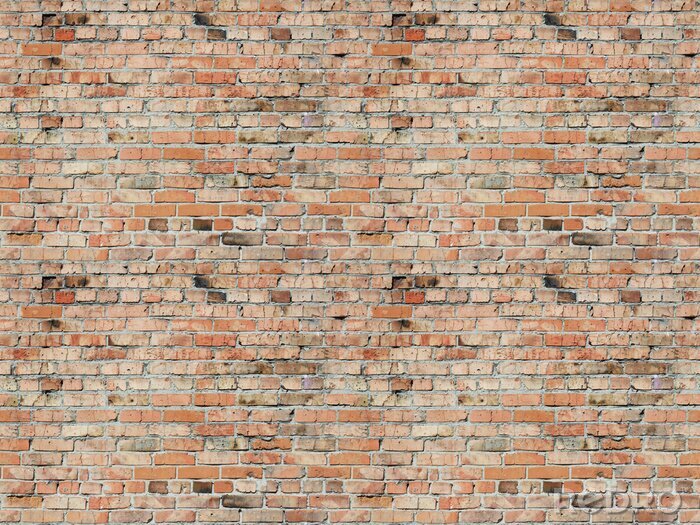 Tapete Ziegelwand