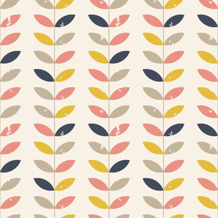 Tapete Zweige Muster.